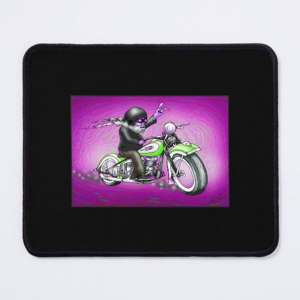 Item preview, Psychedelic Harley Style Motorcycle Design designed and sold by CandiHinojosa.
