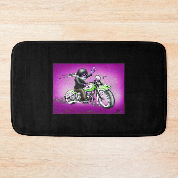 Item preview, Psychedelic Harley Style Motorcycle Design designed and sold by CandiHinojosa.