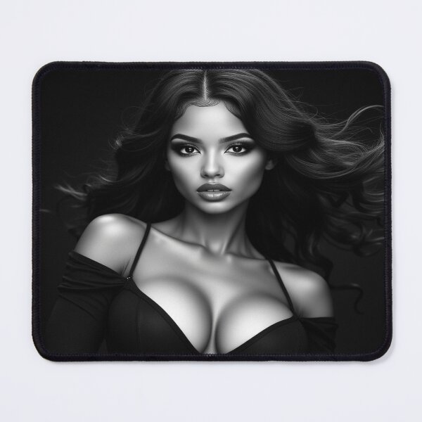 Item preview, Kitka | Black and White Beauty Portrait designed and sold by KasaHunterHarem.