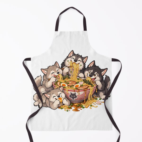 Item preview, Wolves Just Wanna Have Ramen designed and sold by nikkolaus.