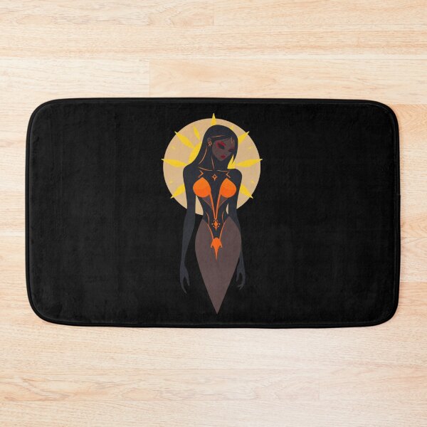 Item preview, Solar Eclipse Goddess - Celestial Sun Queen Art designed and sold by ERODED SELF.