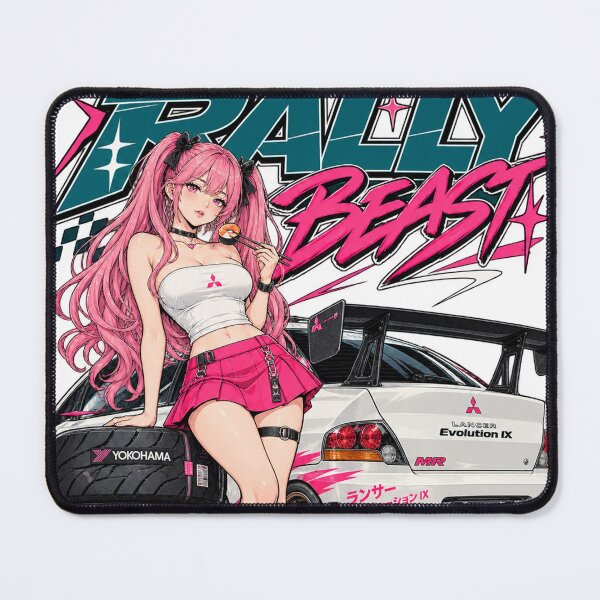 Item preview, Rally Beast JDM Racing Sedan Anime Girl designed and sold by NzrProcreate.