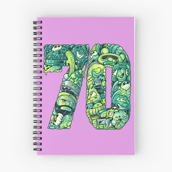 Item preview, Funny 70th Birthday Graffiti Faces designed and sold by Artistikastore.