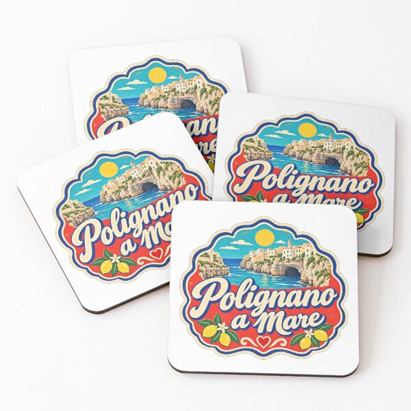 Item preview, Polignano a Mare Italy Travel Souvenir Painted Italian Sign designed and sold by VisualArtsOasis.