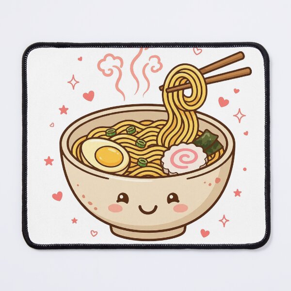 Item preview, Ramen Buddy Kawaii Cute Ramen Bowl Funny Food Sticker designed and sold by dostielee.