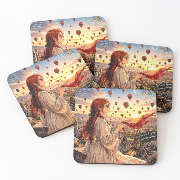 Item preview, Turkey — Cappadocia — A Magical Sunrise Above Fairy Chimneys and Floating Balloons designed and sold by DibujandoPorfa.