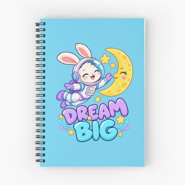 Item preview, Dream Big Astronaut Bunny Moon Space designed and sold by MH Digital Studio .