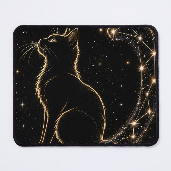 Item preview, Golden Celestial Cat Constellation designed and sold by The-Library.
