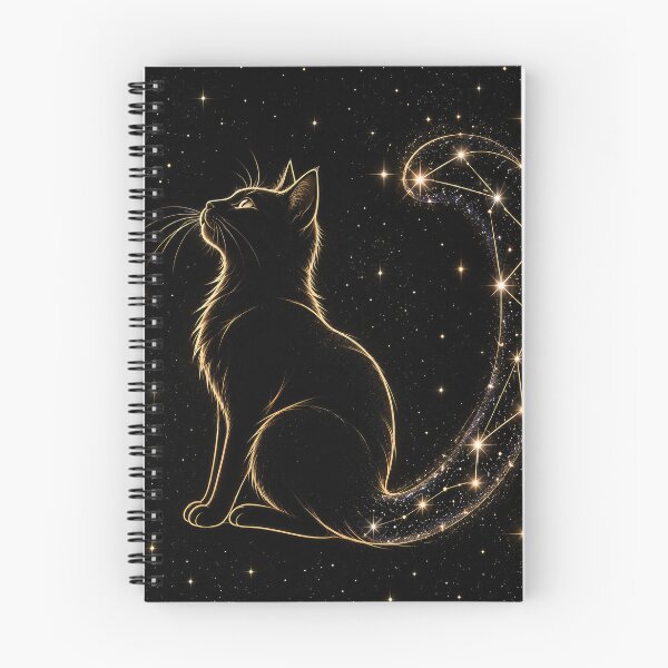 Item preview, Golden Celestial Cat Constellation designed and sold by The-Library.