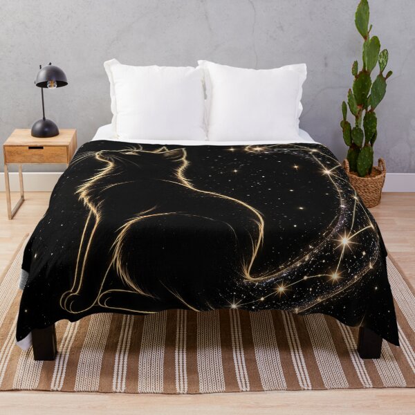 Item preview, Golden Celestial Cat Constellation designed and sold by The-Library.