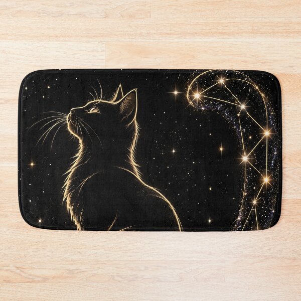 Item preview, Golden Celestial Cat Constellation designed and sold by The-Library.