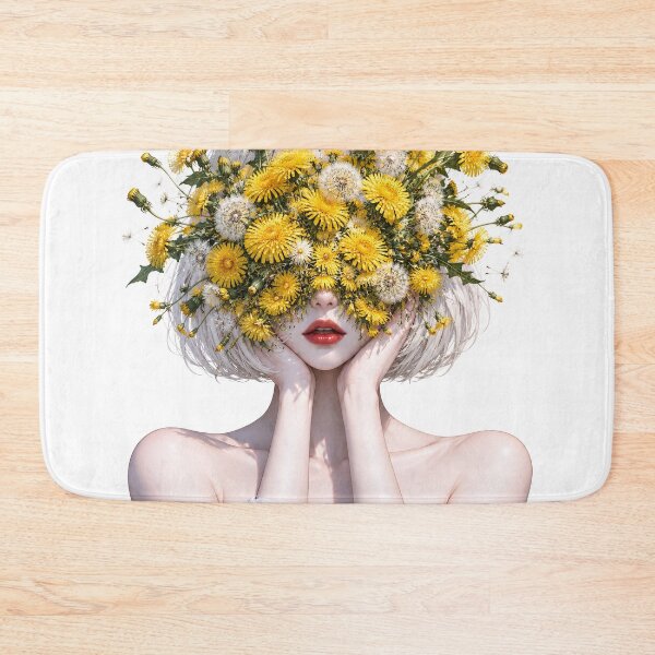 Item preview, Dandelion Dream The Girl Behind the Flowers designed and sold by kaipapershop.
