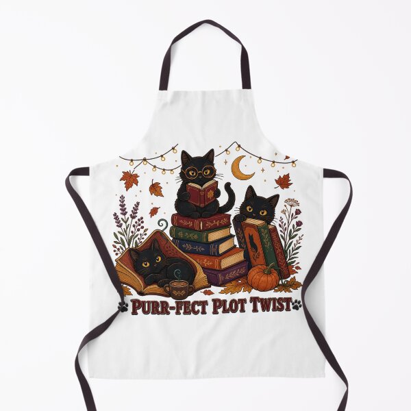 Item preview, Black Cat Reading Shirt, Purr-fect Plot Twist Bookish Tee designed and sold by MOSIDRIP™.