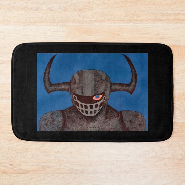 Item preview, Fierce Warrior with Horned Helmet Art designed and sold by Catsi-Nook-Art.