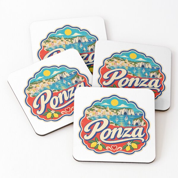 Item preview, Ponza Italy Travel Souvenir Painted Italian Sign designed and sold by VisualArtsOasis.