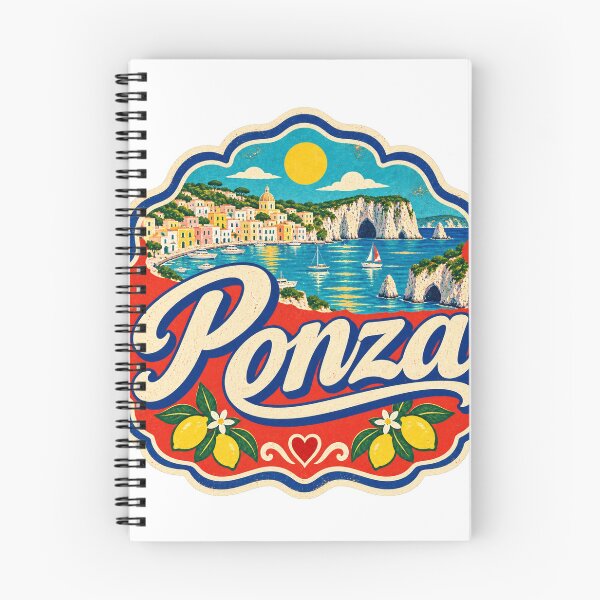 Item preview, Ponza Italy Travel Souvenir Painted Italian Sign designed and sold by VisualArtsOasis.