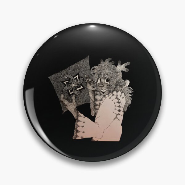 Item preview, Whimsical Animal Character with Spiral Design designed and sold by Catsi-Nook-Art.