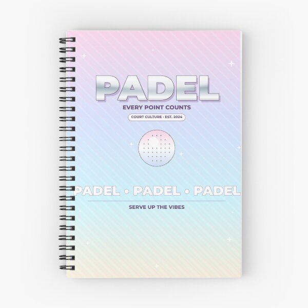 Item preview, Padel Y2K Chrome Poster Design designed and sold by CourtCultureHQ.