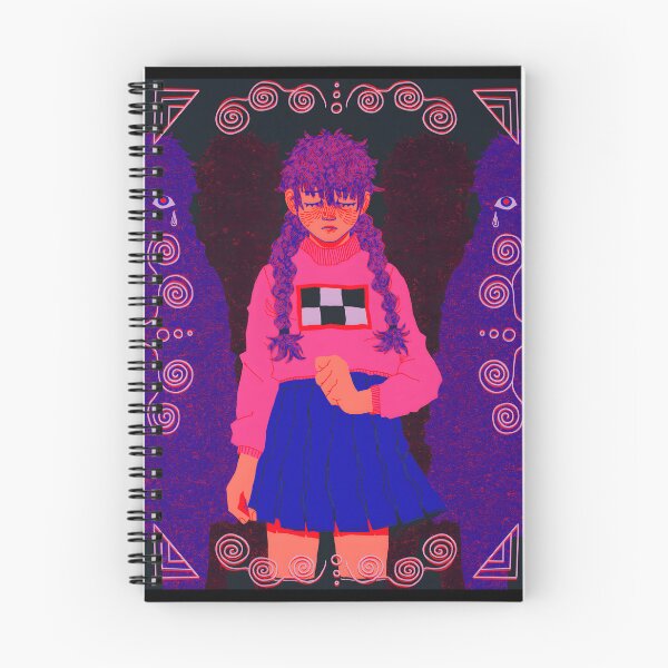 Item preview, Bold Graphic Illustration of a Young Girl in Pink Sweater designed and sold by Catsi-Nook-Art.