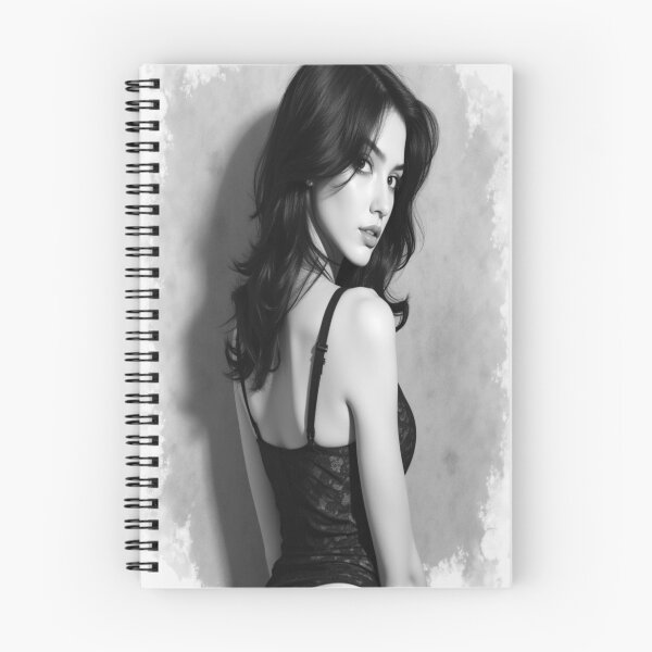 Item preview, Over the Shoulder Charcoal | Black and White Beauties designed and sold by KasaHunterHarem.