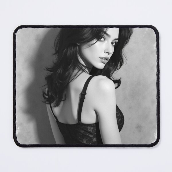 Item preview, Over the Shoulder Charcoal | Black and White Beauties designed and sold by KasaHunterHarem.