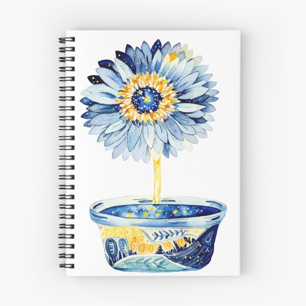 Item preview, Sunflower - blue and yellow designed and sold by Maticebysil.