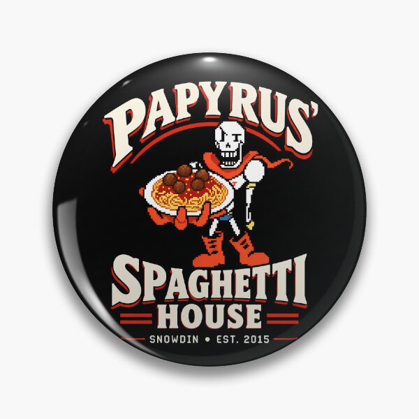 Item preview, Papyrus' Spaghetti House designed and sold by DeviantMerch.
