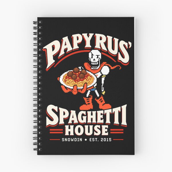 Item preview, Papyrus' Spaghetti House designed and sold by DeviantMerch.