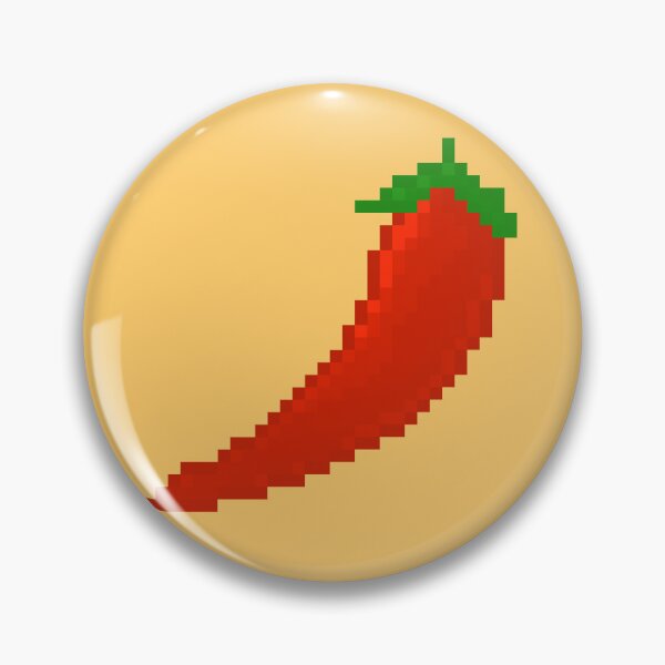 Item preview, Pixel Art Chili Pepper | Kawaii Spicy Design designed and sold by suawu.