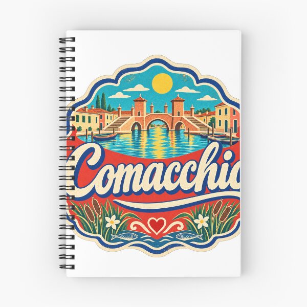 Item preview, Comacchio Italy Travel Souvenir Painted Italian Sign designed and sold by VisualArtsOasis.