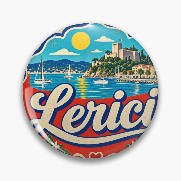 Item preview, Lerici Italy Travel Souvenir Painted Italian Sign designed and sold by VisualArtsOasis.