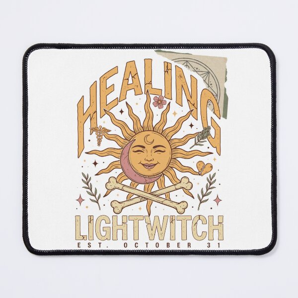Item preview, Lightwitch Sun and Healing Halloween Design Graphic Tee v9 designed and sold by DarylWelsh2024.