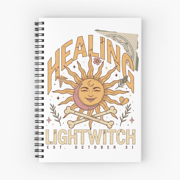 Item preview, Lightwitch Sun and Healing Halloween Design Graphic Tee v9 designed and sold by DarylWelsh2024.
