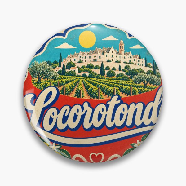 Item preview, Locorotondo Italy Travel Souvenir Painted Italian Sign designed and sold by VisualArtsOasis.