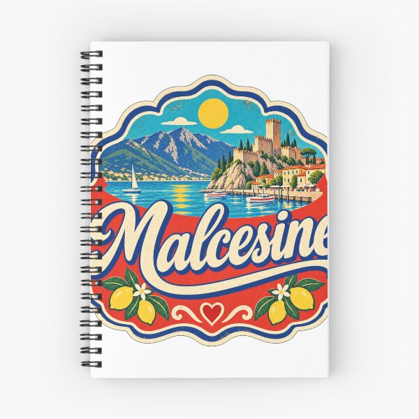 Item preview, Malcesine Italy Travel Souvenir Painted Italian Sign designed and sold by VisualArtsOasis.