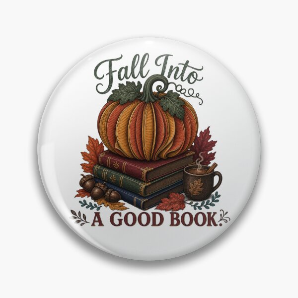 Item preview, Fall Into A Good Book Shirt, Pumpkin Made Of Book Pages designed and sold by MOSIDRIP™.