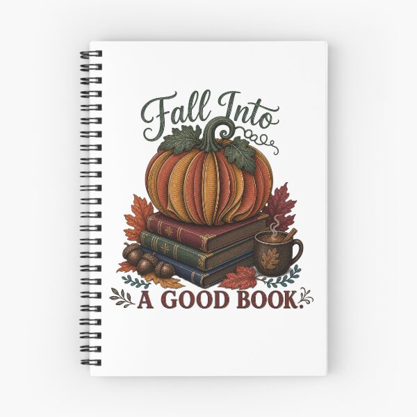 Item preview, Fall Into A Good Book Shirt, Pumpkin Made Of Book Pages designed and sold by MOSIDRIP™.