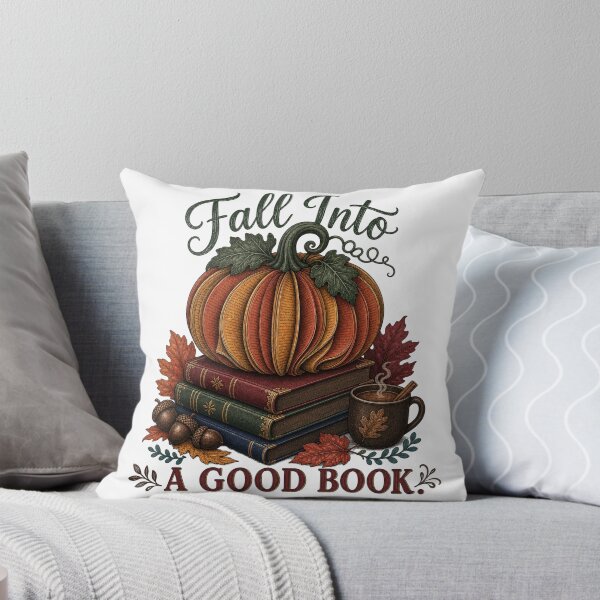 Item preview, Fall Into A Good Book Shirt, Pumpkin Made Of Book Pages designed and sold by MOSIDRIP™.
