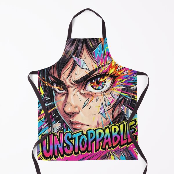 Item preview, Unstoppable Anime Pop Art Motivation designed and sold by JonelleTshirts.