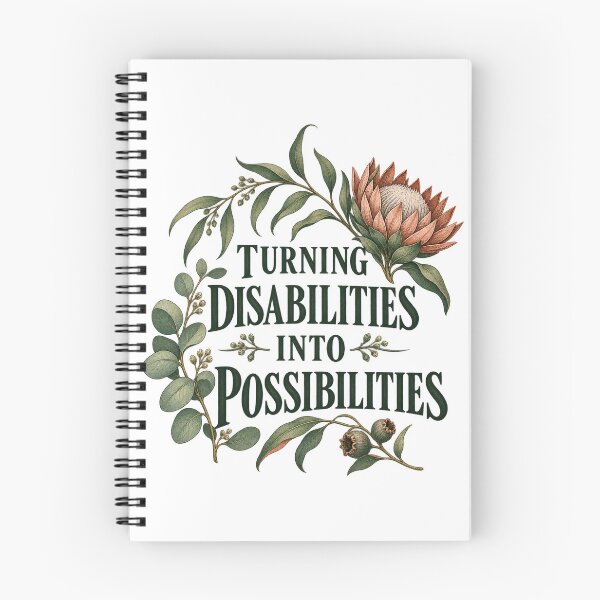 Item preview, NDIS Turning Disabilities Into Possibilities Botanical designed and sold by Witcrafters.