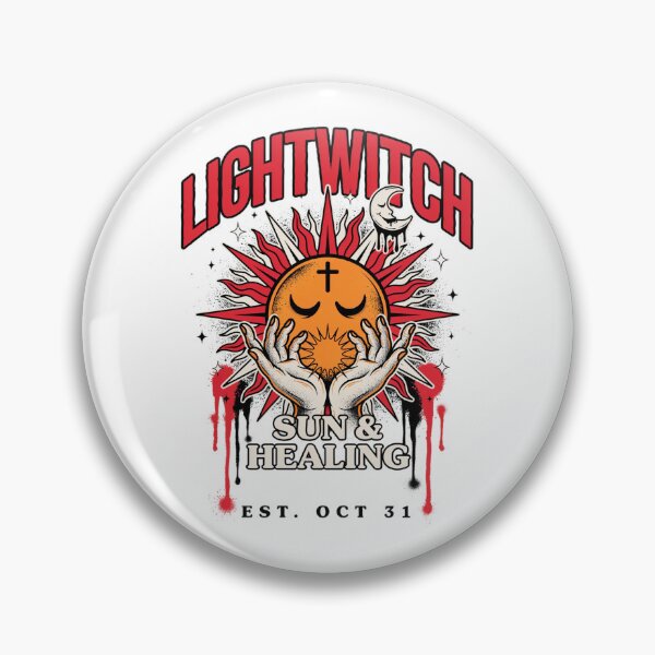 Item preview, Lightwitch Sun and Healing Halloween Design Graphic Tee v10 designed and sold by DarylWelsh2024.