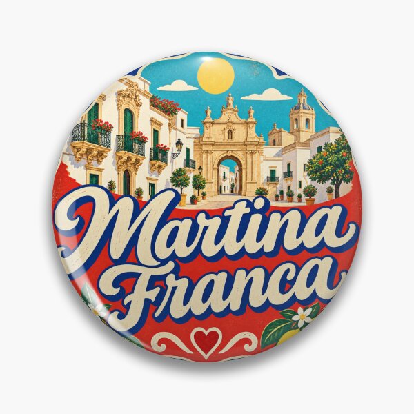 Item preview, Martina Franca Italy Travel Souvenir Painted Italian Sign designed and sold by VisualArtsOasis.