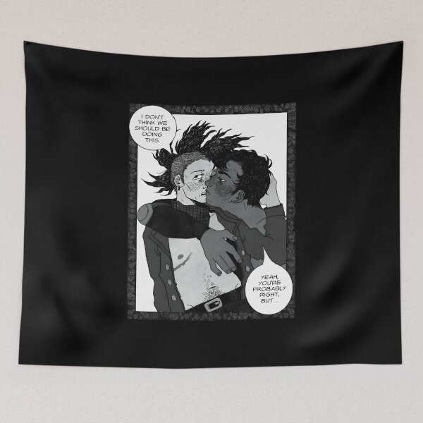 Item preview, Forbidden Romance in Black and White designed and sold by Catsi-Nook-Art.
