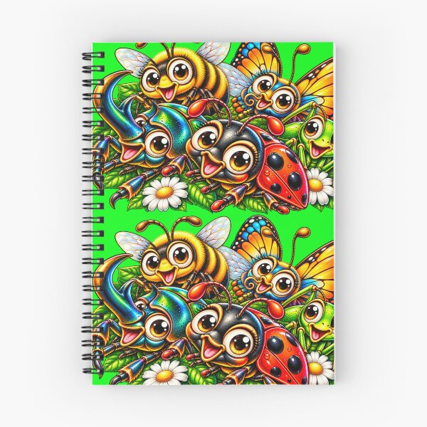 Item preview, Cute Bug Squad Happy Cartoon Insects Friends designed and sold by JanRizz.
