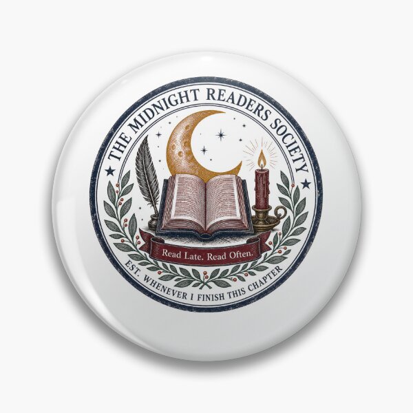 Item preview, Dark Academia Shirt, Midnight Readers Society Crest Tee designed and sold by MOSIDRIP™.