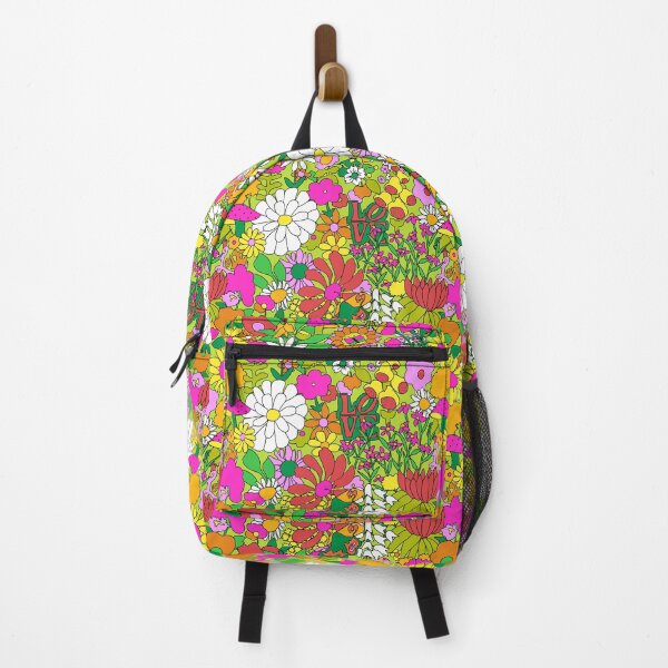 Item preview, 60's Groovy Garden in Lime Green designed and sold by YesterdayColl.