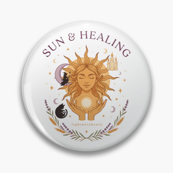Item preview, Lightwitch Sun and Healing Halloween Design Graphic Tee v12 designed and sold by DarylWelsh2024.