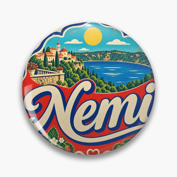 Item preview, Nemi Italy Travel Souvenir Painted Italian Sign designed and sold by VisualArtsOasis.