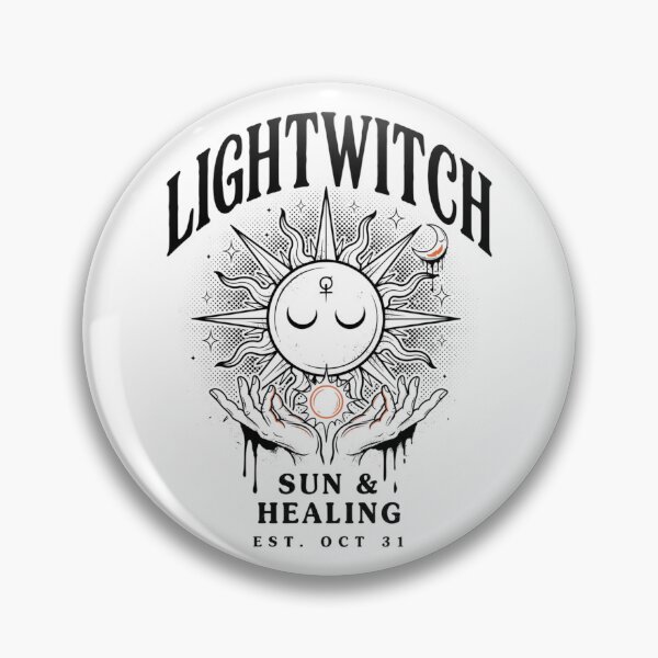 Item preview, Lightwitch Sun and Healing Halloween Design Graphic Tee v13 designed and sold by DarylWelsh2024.