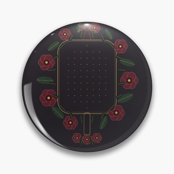 Item preview, Padel Moody Florals Gothic Wreath Design designed and sold by CourtCultureHQ.